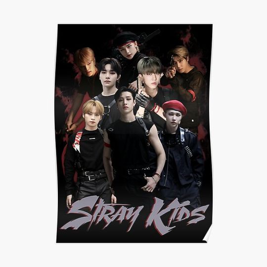 Discover KPOP STRAY KIDS Premium Matte Vertical Poster