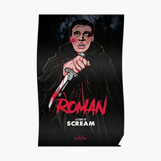 Discover Scream poster Killer movie Premium Matte Vertical Poster