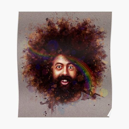 Discover Reggie Watts Premium Matte Vertical Poster