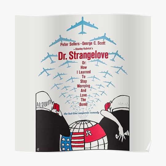 Discover Doctor Strangelove Movie Poster Premium Matte Vertical Poster
