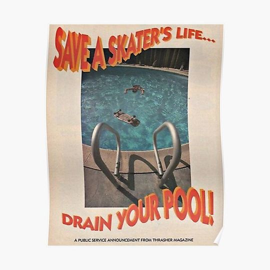 Discover Save A Skater Premium Matte Vertical Poster