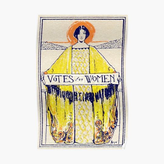 Discover 1913 Votes for Women Premium Matte Vertical Poster