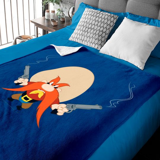 Discover Yosemite Sam Back Off Baby Blankets