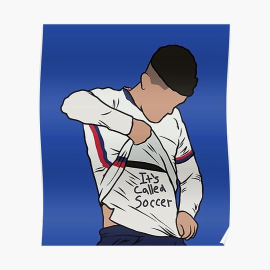 Discover It's Called Soccer Premium Matte Vertical Poster