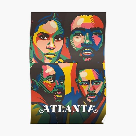 Discover Atlanta Tv Show Premium Matte Vertical Poster