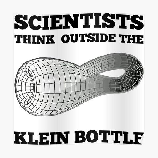 Discover Klein Bottle Premium Matte Vertical Poster