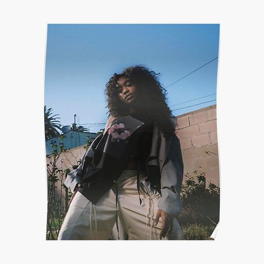 Discover Portrait of SZA Premium Matte Vertical Poster