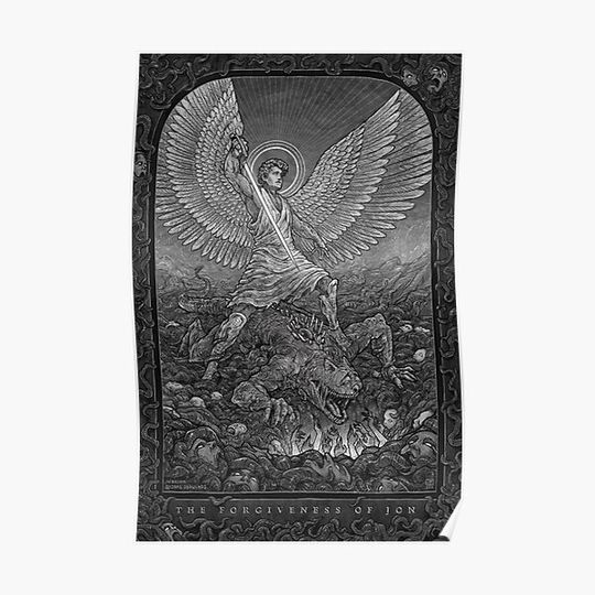 Discover The Forgiveness of Jon Poster Premium Matte Vertical Poster