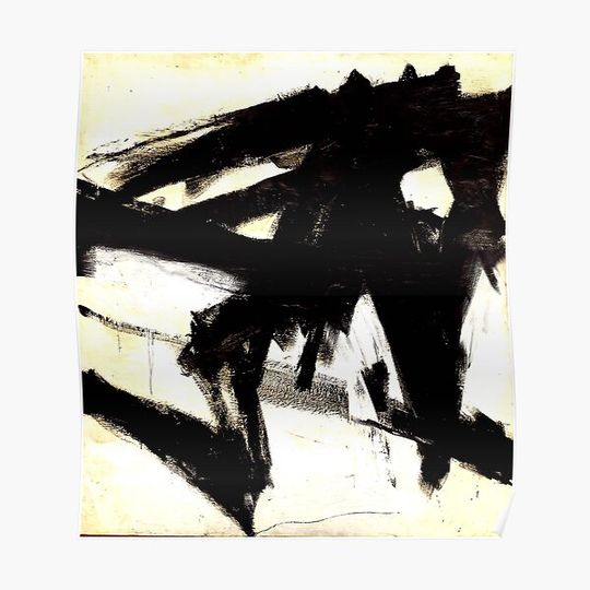 Discover franz kline 1947 Premium Matte Vertical Poster
