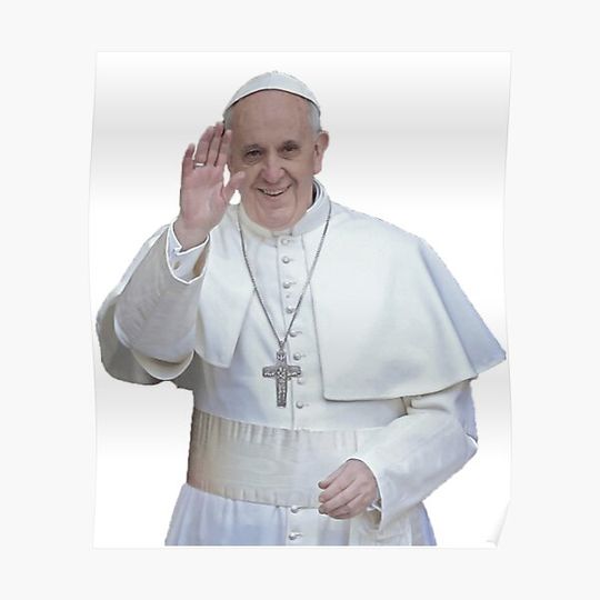Discover Pope Francis Premium Matte Vertical Poster
