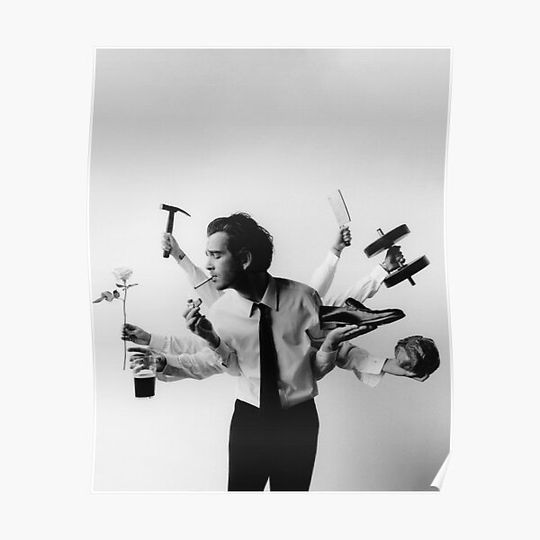 Discover The 1975s - TOOTIMETOOTIMETOOTIME Premium Matte Vertical Poster