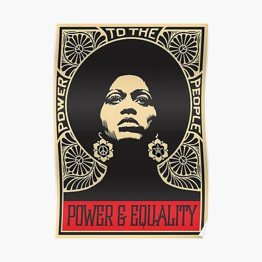 Discover To The Power People And Equality Poster Premium Matte Vertical Poster