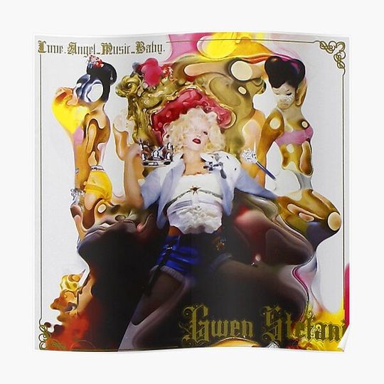 Discover Love Angel Music Baby Premium Matte Vertical Poster