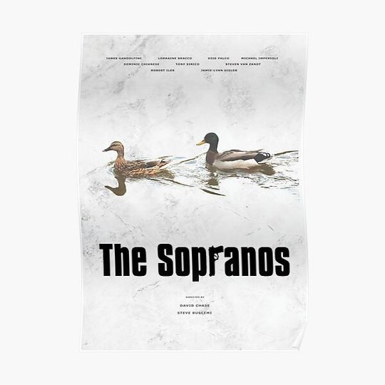 Discover The Sopranos poster - if it was a movie Premium Matte Vertical Poster