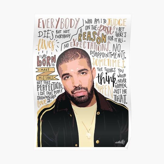 Discover Drake Premium Matte Vertical Poster