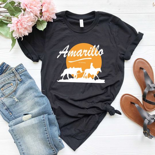 Discover Amarillo By Morning Shirt, Country Music T-Shirt, Country Song Shirt