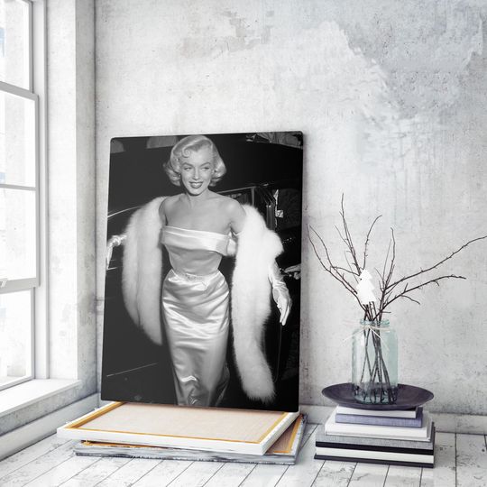 Discover Marilyn Monroe On The Town Poster