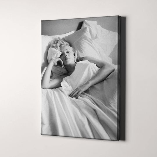 Discover Marilyn Monroe In Bed 1961 Poster
