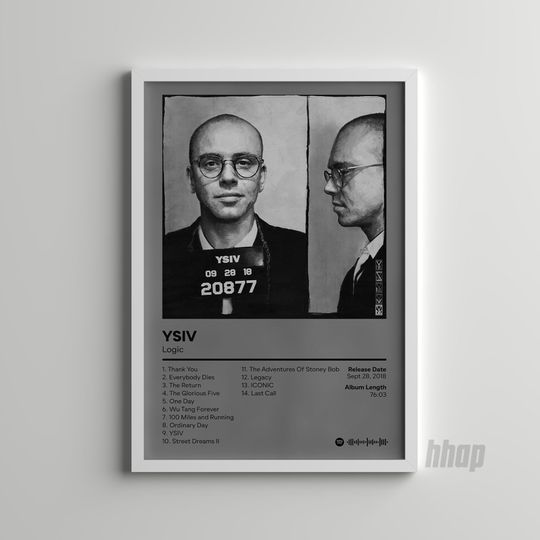 Discover Logic - YSIV - Hip Hop Wall Art - Logic Rapper Poster