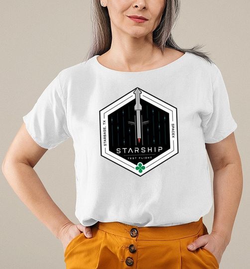 Discover Starship Test Flight Starbase Tx Spacex Shirt