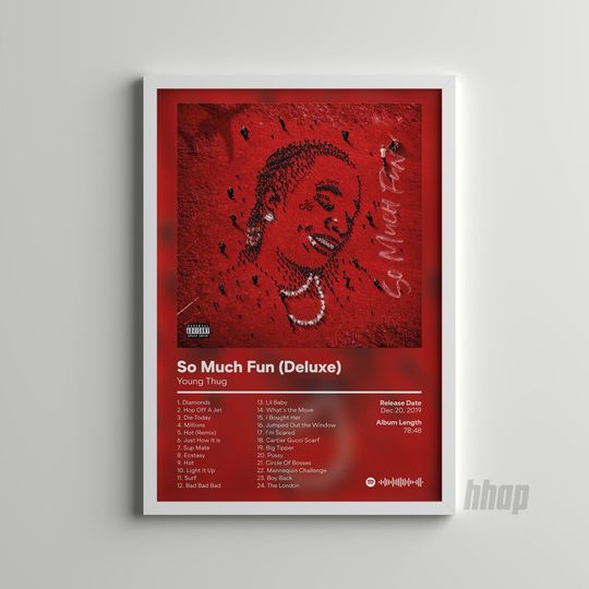 Discover Young Thug - So Much Fun Deluxe - Album Poster