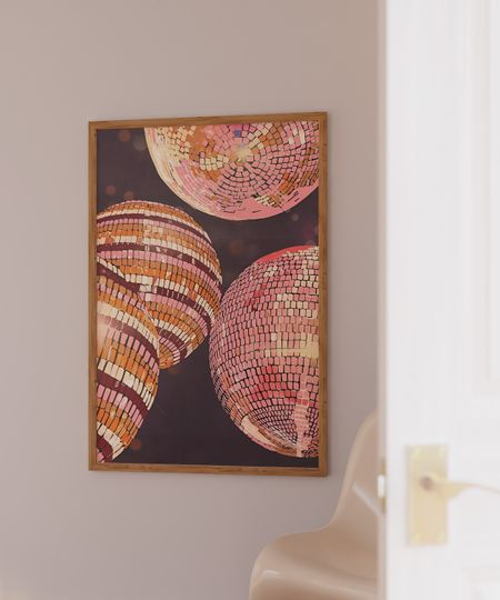 Discover Funky Disco Ball Poster