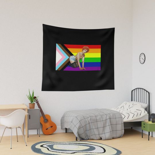 Discover ice spice pride flag Tapestry