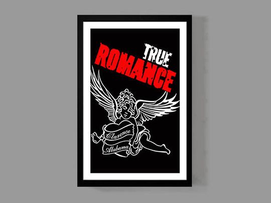 Discover True Romance Movie Poster Print - Clarence & Albm