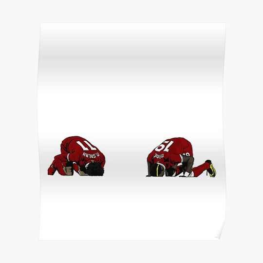 Discover Salah and Mane Prayer Premium Matte Vertical Poster