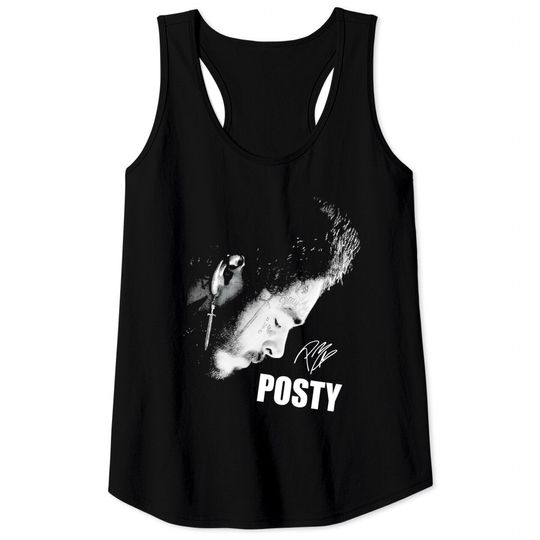 Discover vintage Post Malone 2022 Tank Tops, Post Malone Twelve Carat Tour 2022