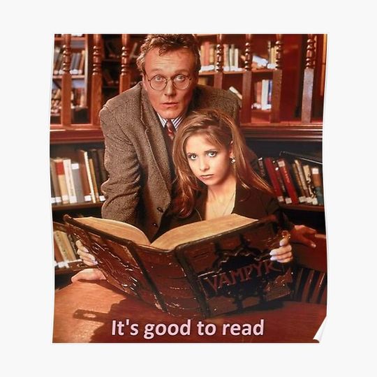 Discover Good to Read Premium Matte Vertical Poster