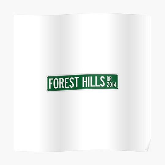 Discover J. Cole - 2014 Forest Hills Drive Dr V2 Premium Matte Vertical Poster