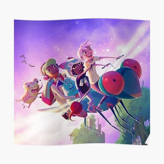 Discover Kipo and the age of the Wonderbeasts Premium Matte Vertical Poster