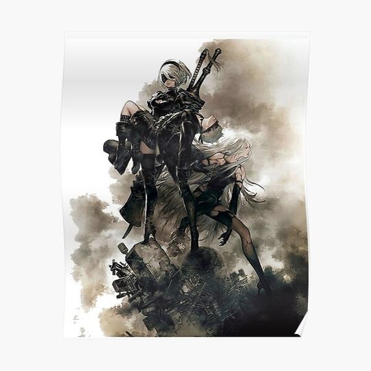 Discover Nier - Automata Premium Matte Vertical Poster