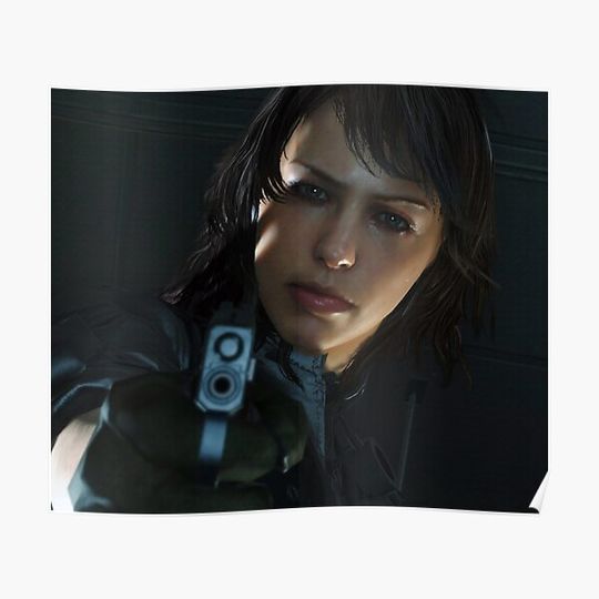 Discover MSGV | Quiet from metal gear solid v Premium Matte Vertical Poster