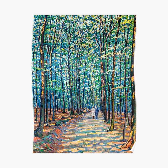 Discover Georgenborn Undergrowth (20th century) - Gustave Cariot Premium Matte Vertical Poster