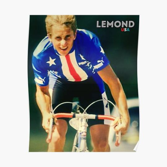 Discover Greg Lemond USA Premium Matte Vertical Poster