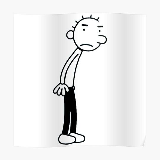 Discover rodrick heffley book version Premium Matte Vertical Poster