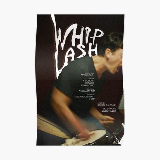 Discover whiplash poster Premium Matte Vertical Poster