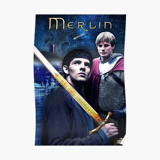 Discover BBC Merlin Poster 23 Premium Matte Vertical Poster