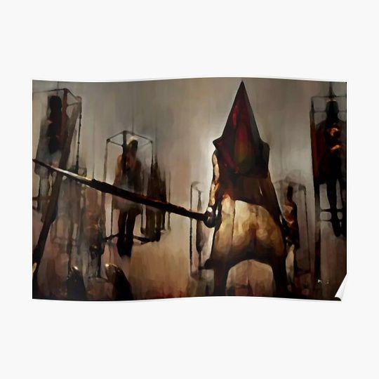 Discover Silent Hill 2 - Pyramid Head #3 Premium Matte Vertical Poster
