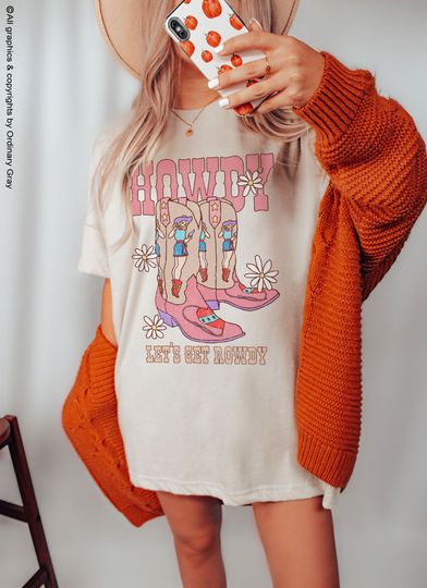 Discover Howdy t shirt Western shirt