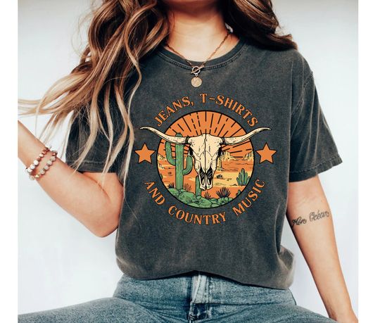 Discover Country Music Lover T-Shirt