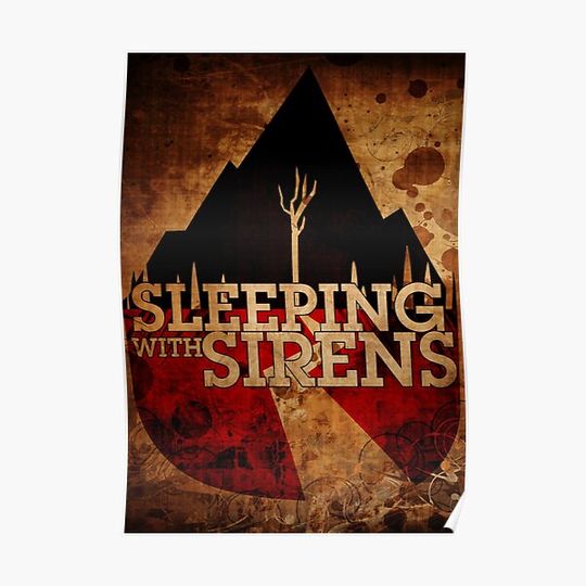 Discover Sleeping with Sirens Premium Matte Vertical Poster