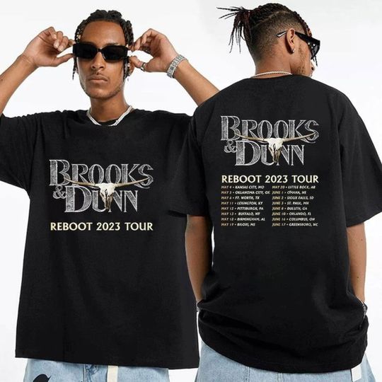 Discover Brooks And Dunn 2023 Tour Shirt