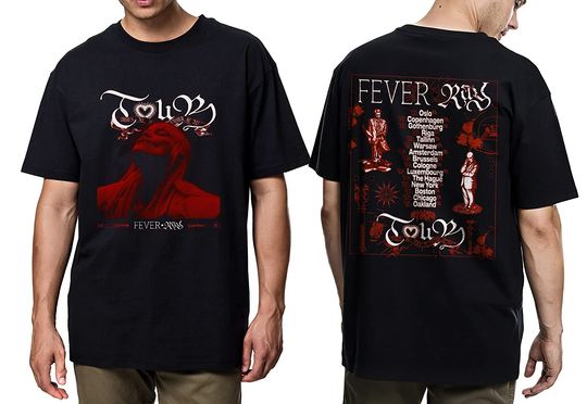 Discover Fever Ray Tour 2023 Shirt, Fever Ray There’s No Place I’d Rather Be Tour 2023 Shirt
