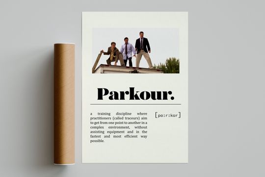 Discover Parkour Poster, The Office Poster