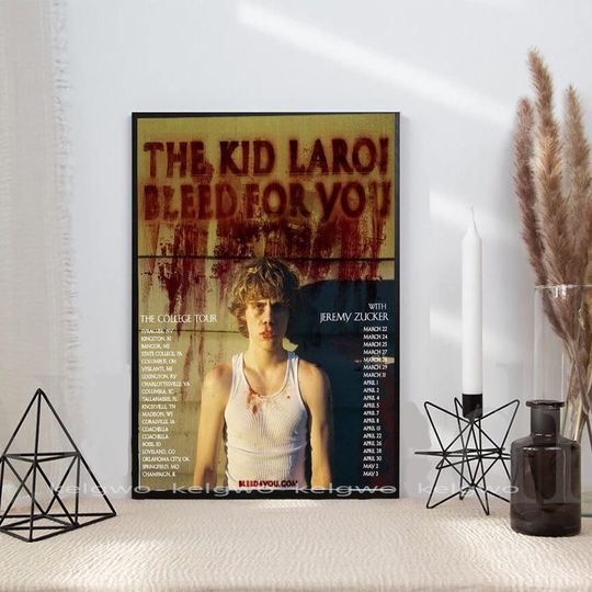 Discover The Kid Laroi Tour 2023 Poster, World Tour 2023 Poster