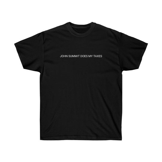 Discover John Summit Does My Taxes TEE - Rave Shirt - Basic T-shirt