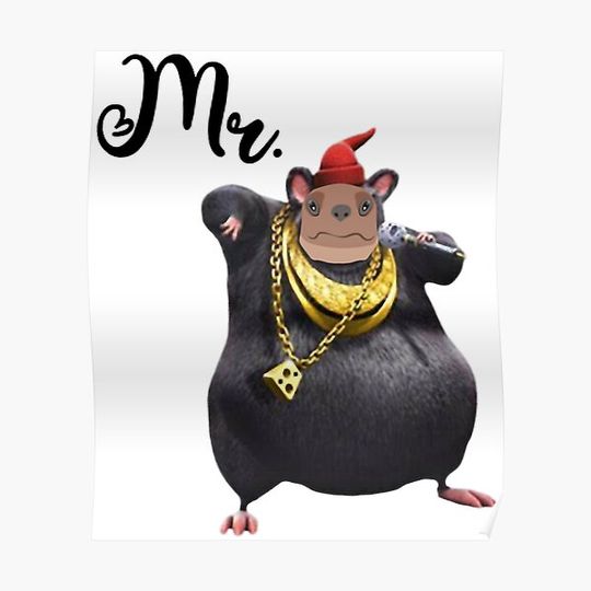 Discover Biggie Cheese M. Boombastic Premium Matte Vertical Poster